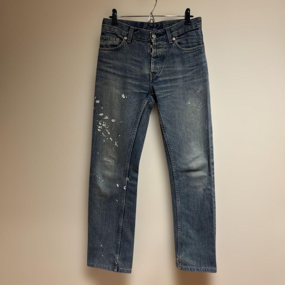 （即削かも）　本人期 helmut lang paint jeans 90s