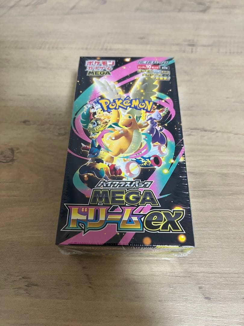 ポケモンカード MEGAドリームex 1box 新品未開封シュリンク付き
