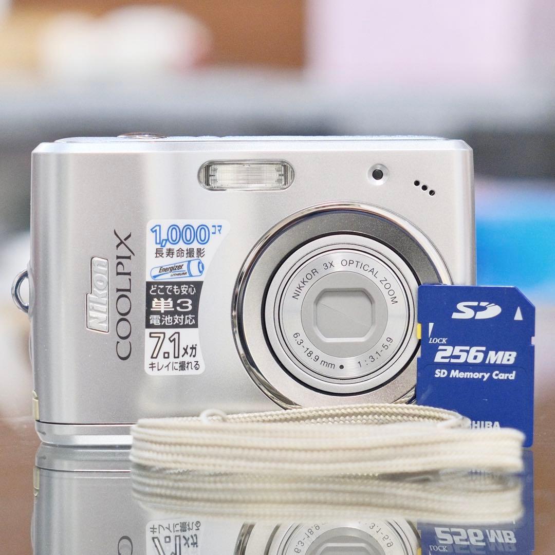 美品名機 動作品 平成レトロ Y2K CCD Nikon COOLPIX L14