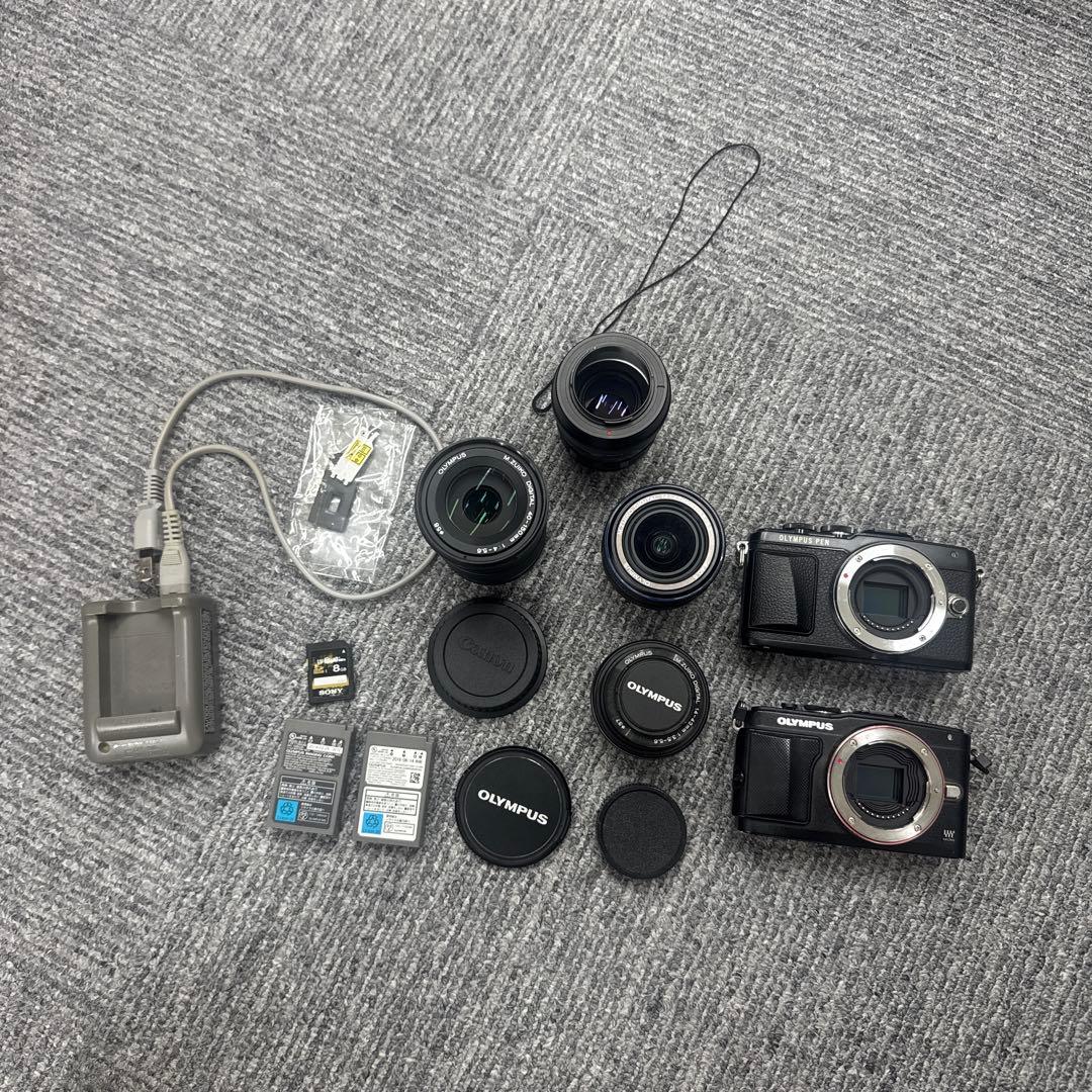 【ジャンク品】OLYMPUS PEN Lite E-PL6 E-PL7 付属品