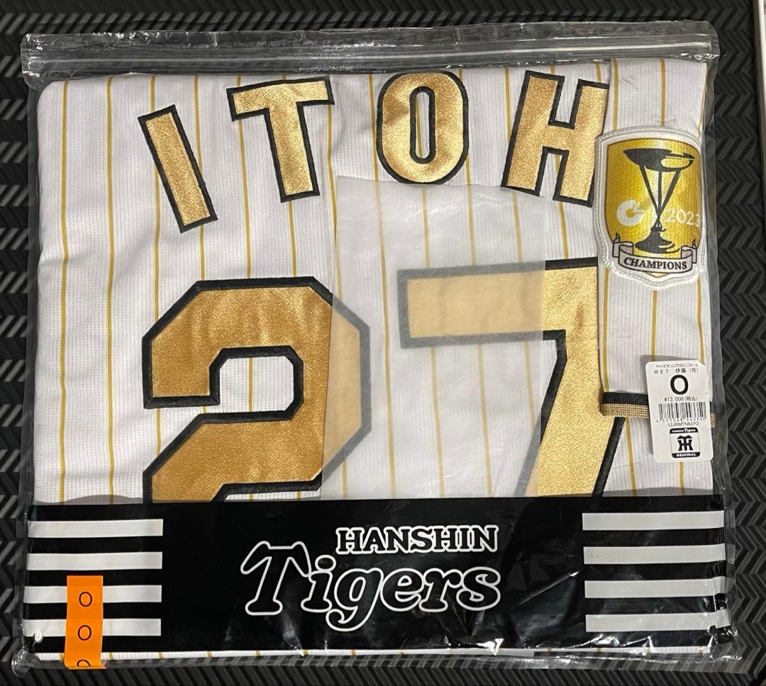 阪神タイガース 伊藤 チャンピオン　ユニホーム　ユニフォーム　O