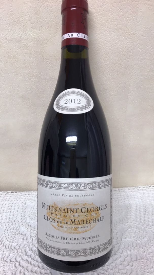 ジャック　フレデリック　ミュニエニュイ1er クロ　ド　ラ　マレシャル2012年