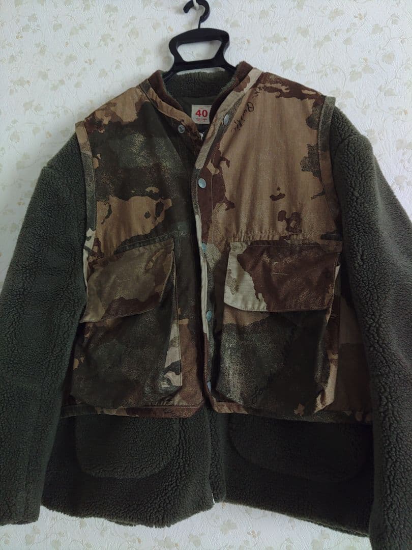 45R 七つの海迷彩の908バインダーベストSize4 unisex