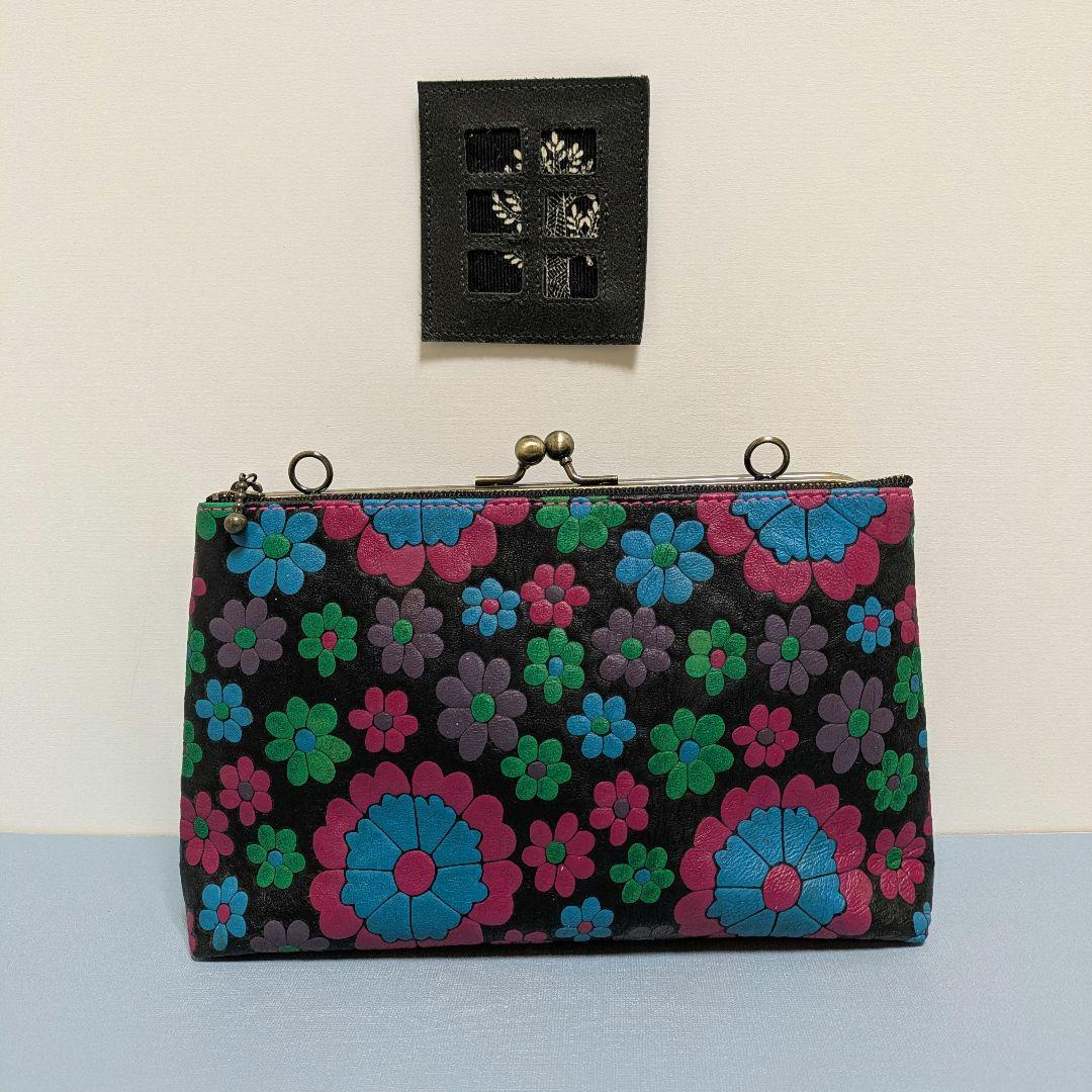 AY◟̽◞̽ ༘*　がま口ショルダーバック