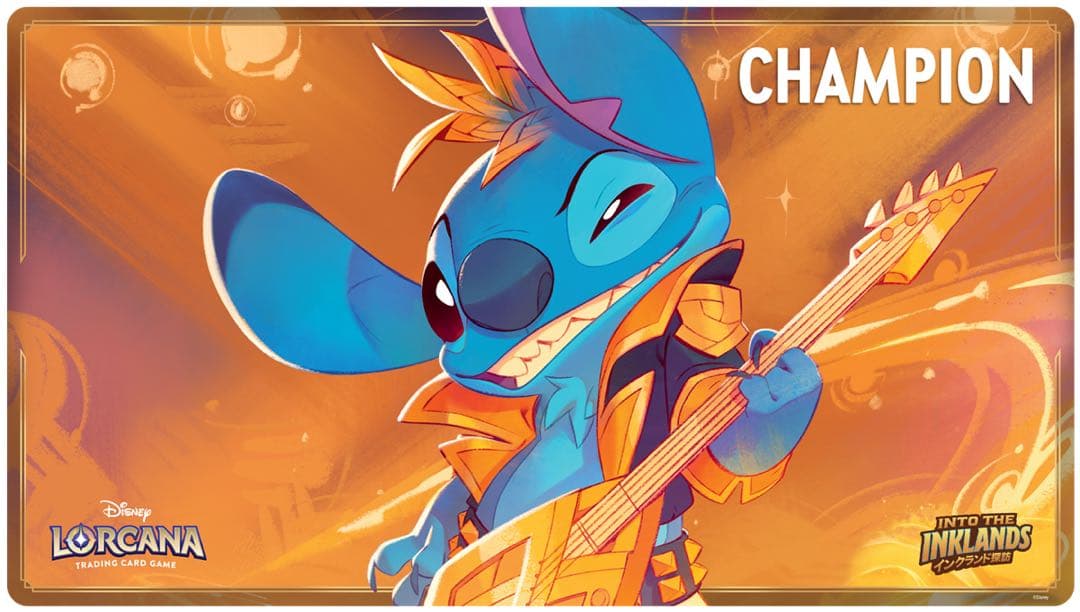 ディズニーロルカナ スティッチ プレイマット セットチャンピオンシップ　優勝賞