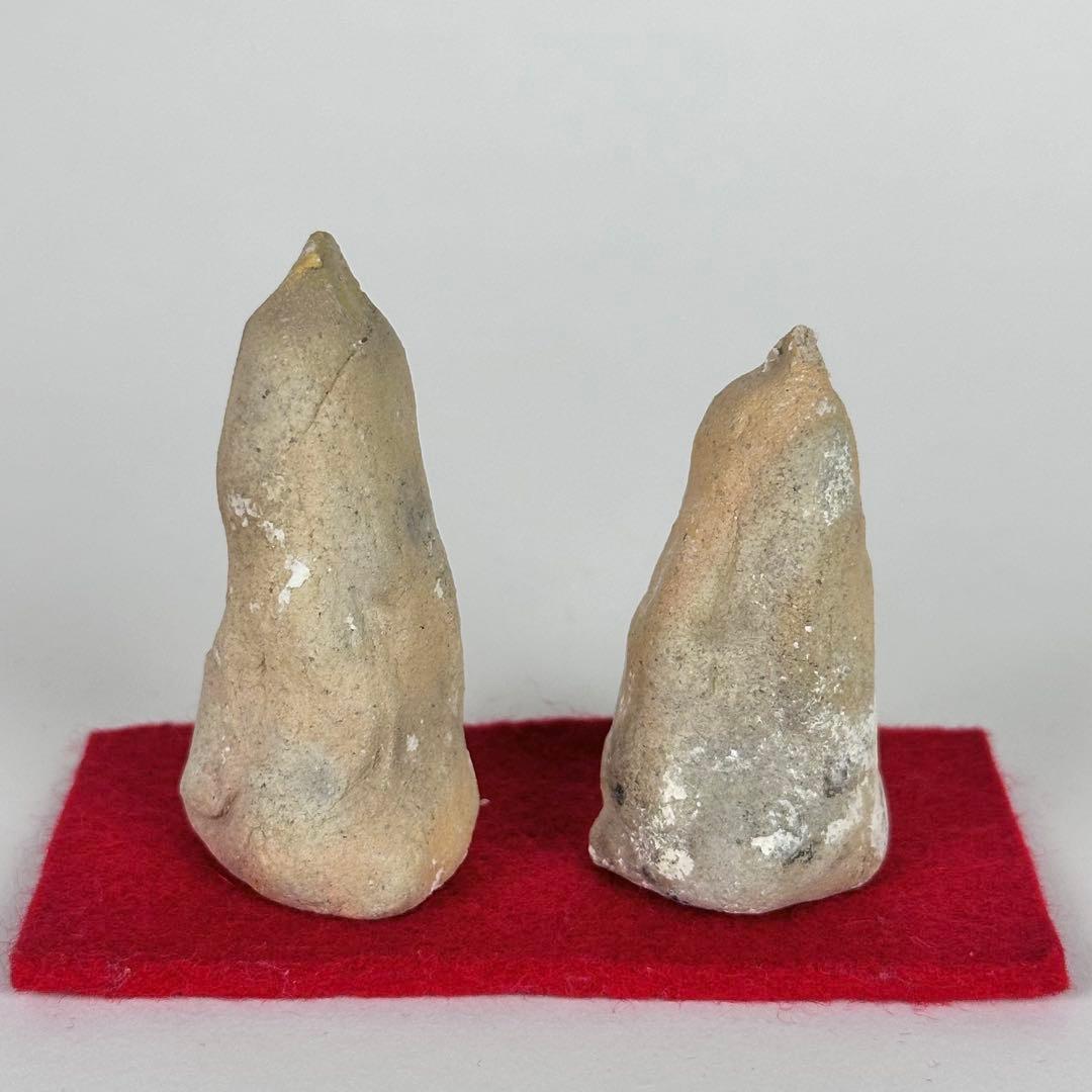 小野セツロー　土人形　おひなさま