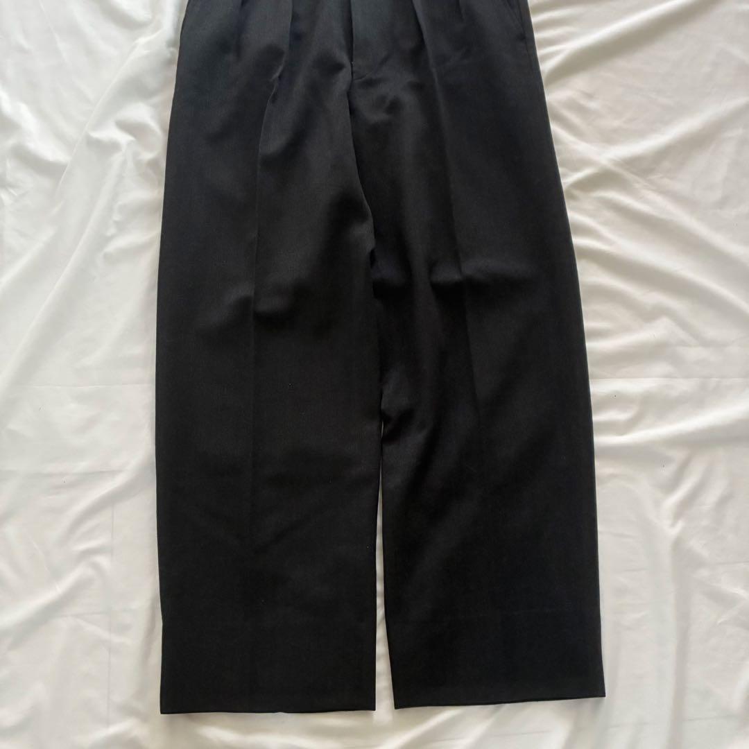 90’s vintage ウールスラックス ワイド ツータック 日本製 アメカジ