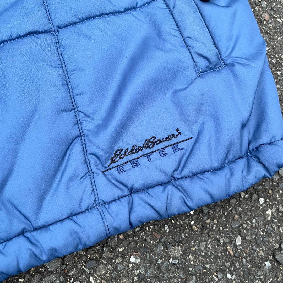 90s 00s EBTEK Primaloft ダウンベスト 中綿 テック