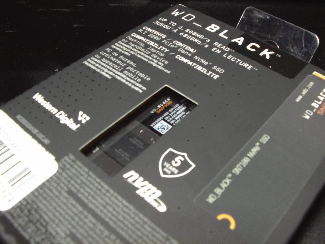 WD_BLACK SN7100 500GB SSD ②
