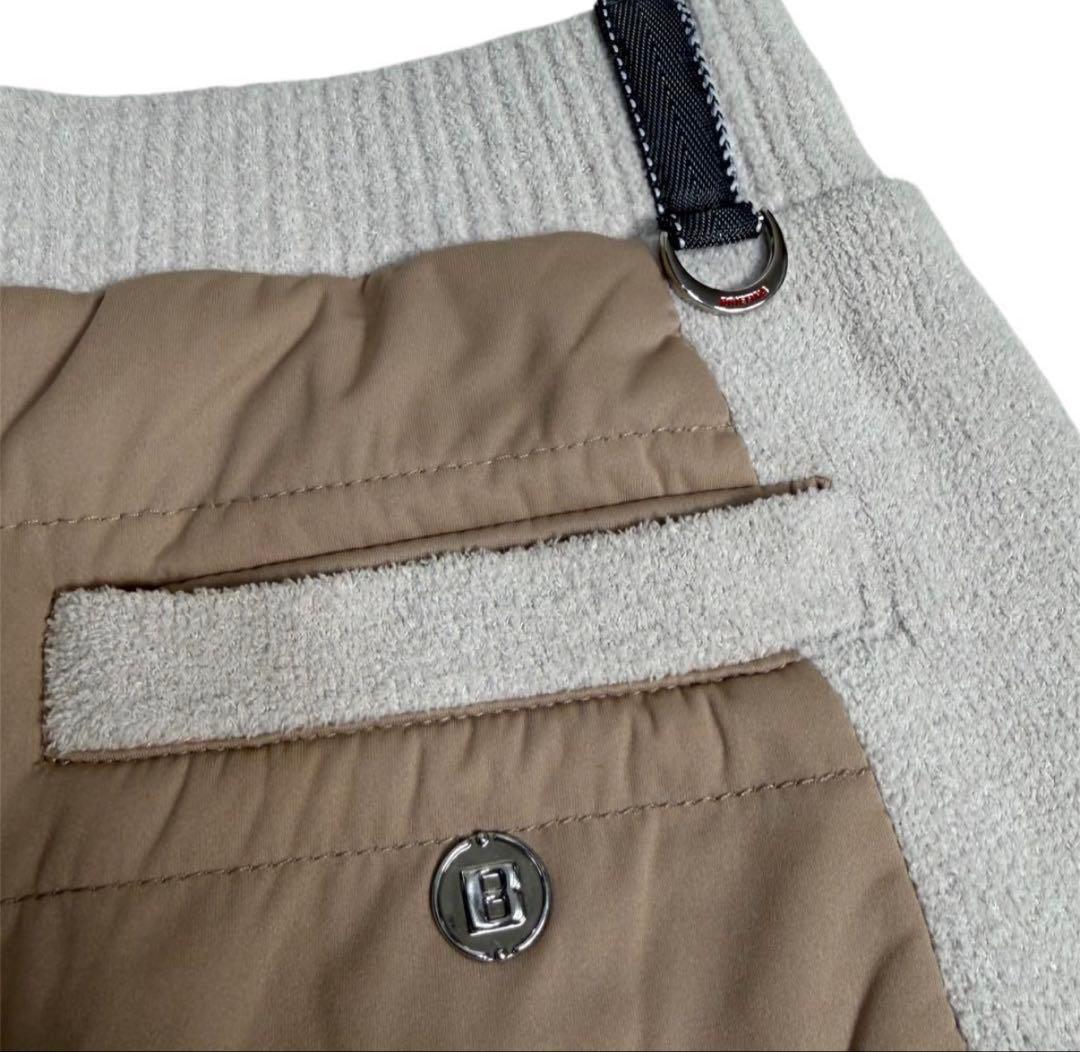 専用　BRIEFING GOLF 中綿スカート キルティング ニット ベージュ