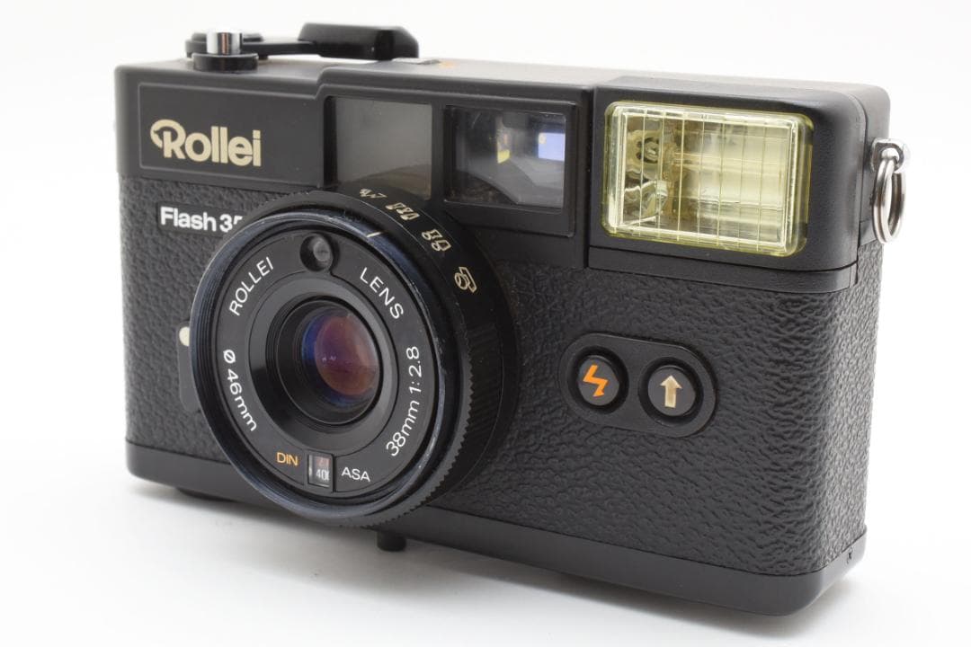人気のローライ 完動品】ROLLEI フラッシュ35 38mm F2.8 カメラ