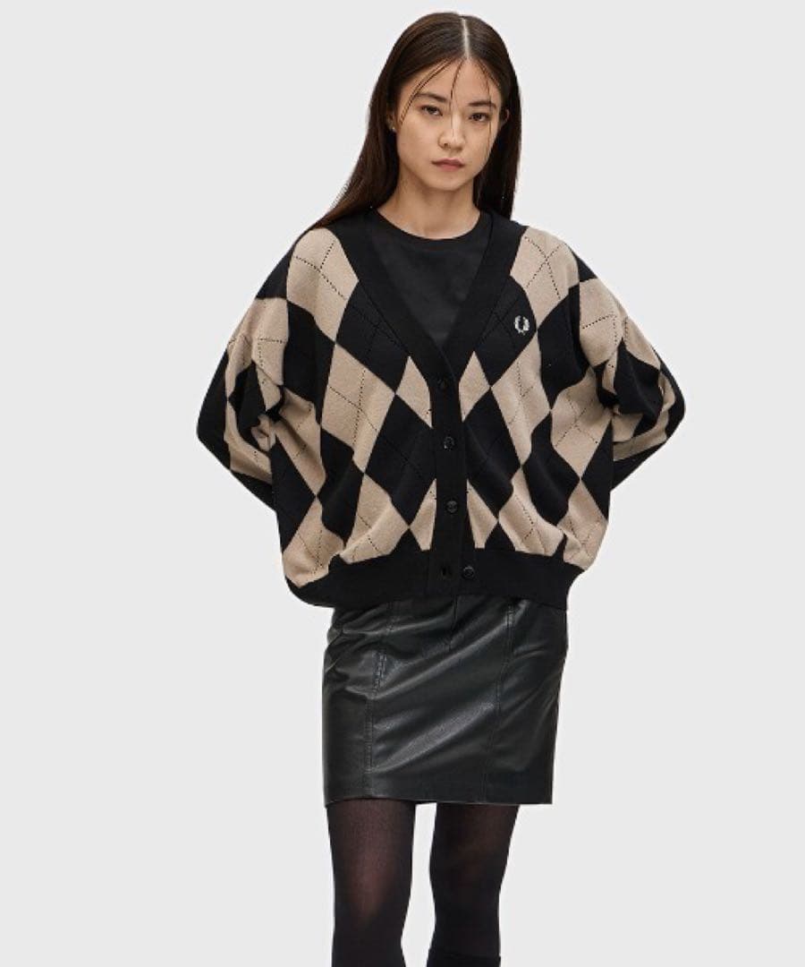 FRED PERRY フレッドペリー アーガイルニット