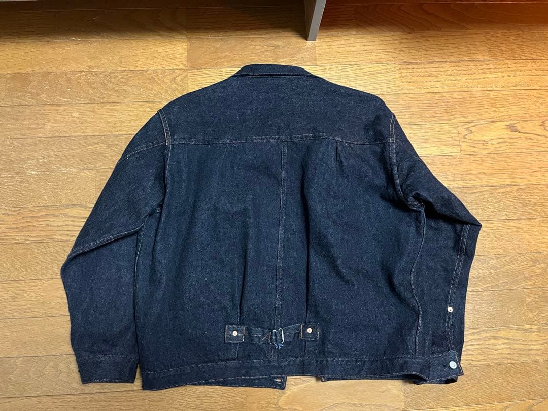 真っ紺　デニムジャケット 1st type