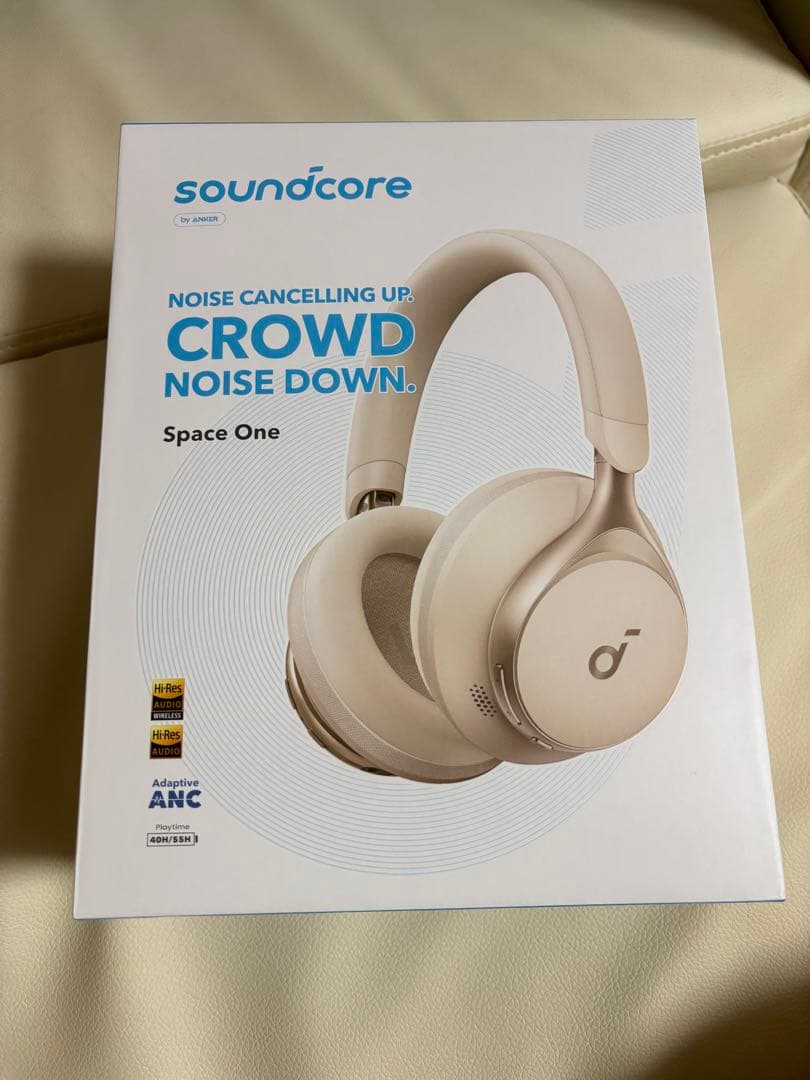 新品未使用Anker soundcore space oneヘッドフォン