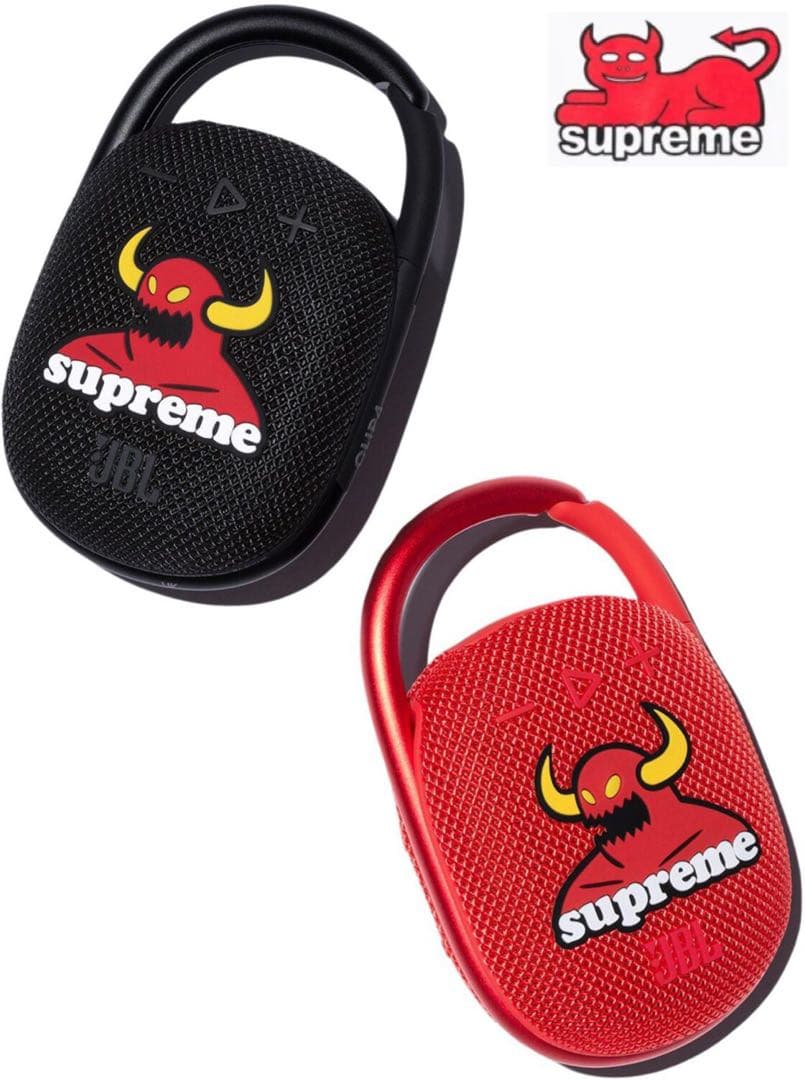 新品！Supreme Toy Machine JBL Clip