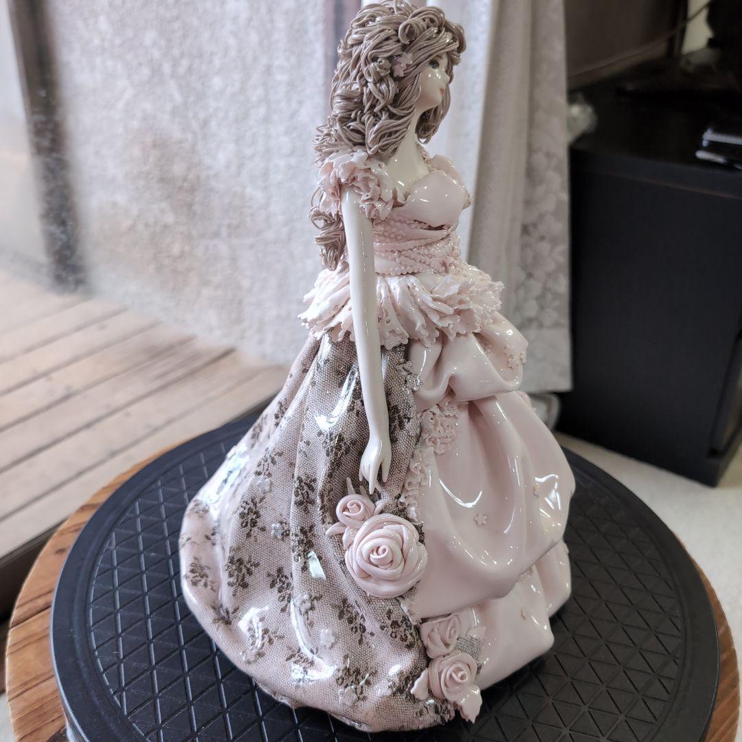 一月価格　ロマンドール　ハンドメイド　一点物　陶器人形　置物　西洋人形