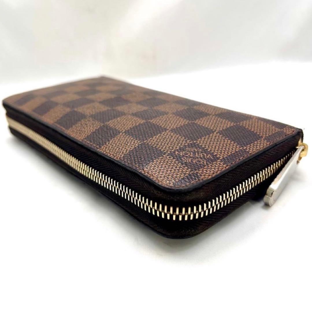 ルイヴィトン ダミエ エベヌ ジッピーウォレット N60015 ラウンドジップ
