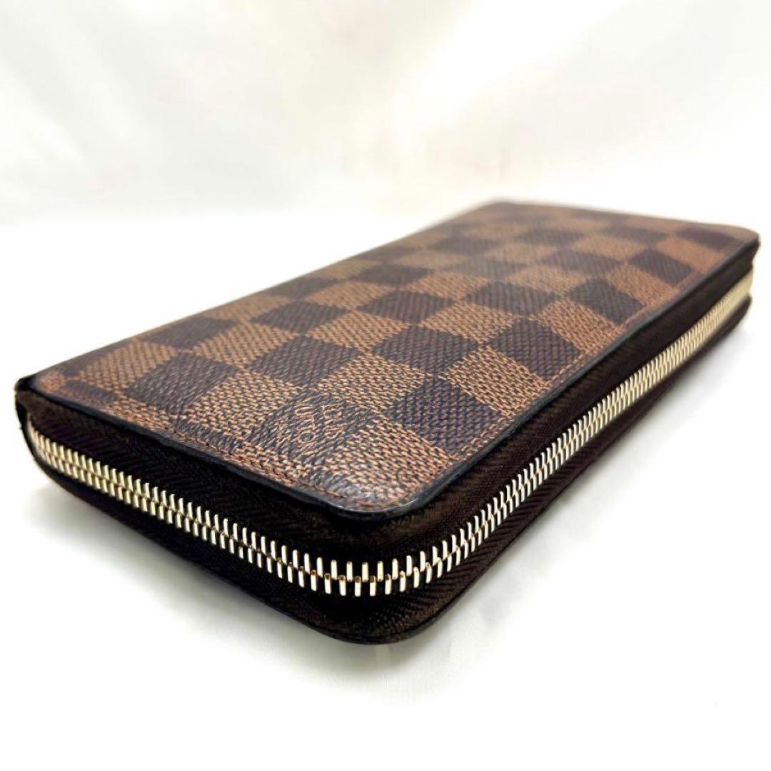 ルイヴィトン ダミエ エベヌ ジッピーウォレット N60015 ラウンドジップ