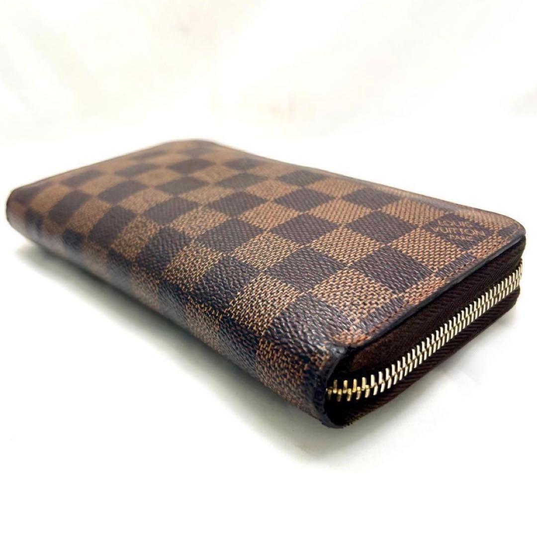 ルイヴィトン ダミエ エベヌ ジッピーウォレット N60015 ラウンドジップ