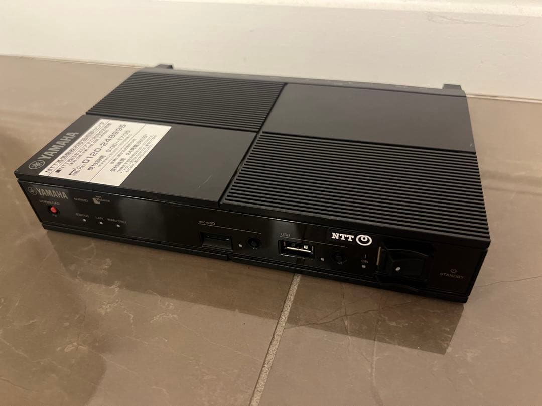 ぴ太郎 本体のみ YAMAHA/ヤマハ NVR510 ギガアクセスルーター