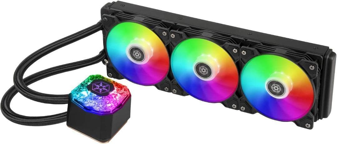 未使用 SilverStone アドレッサブルRGB 360mm 水冷ユニット