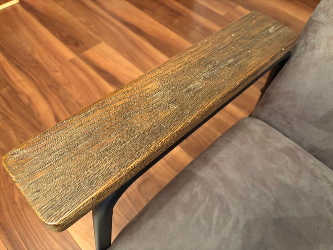 【NOCE】 ソファ NC728A 2人掛け ダークグレー