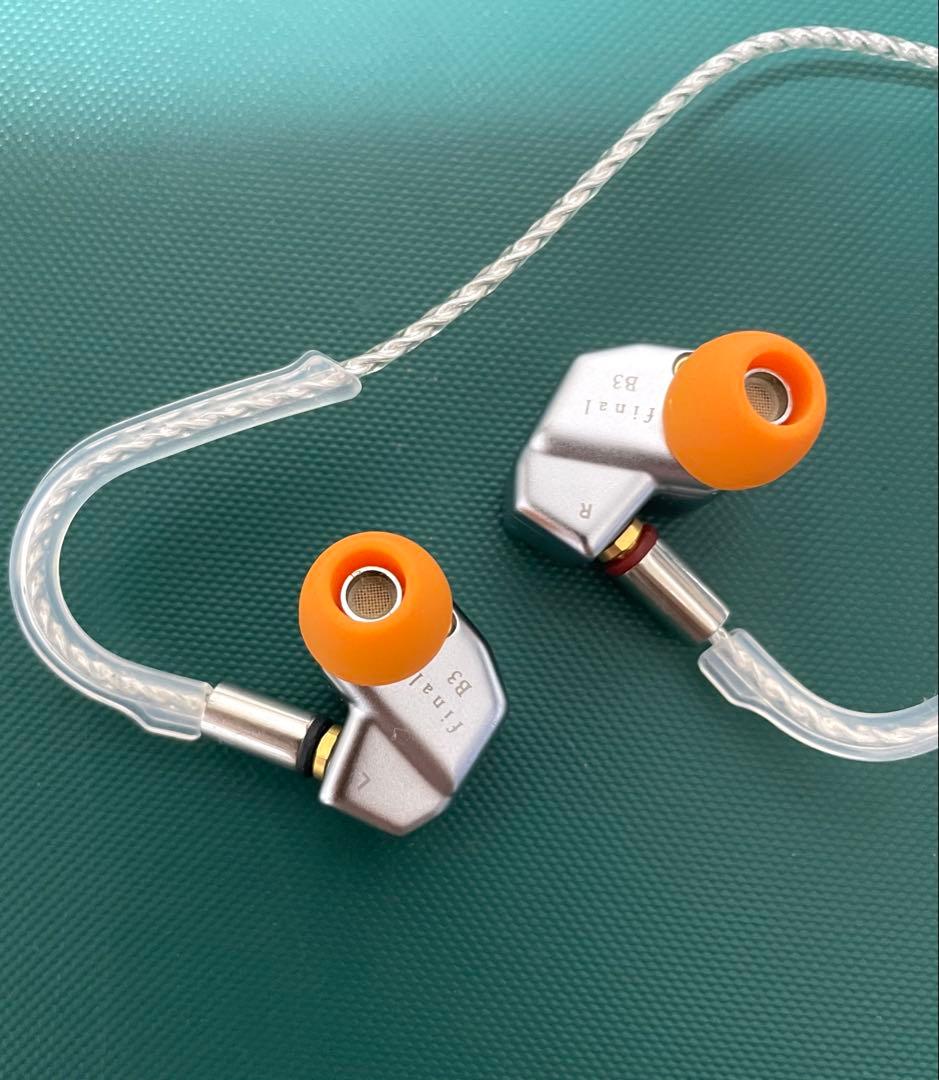 美品 final B3 （2BA）イヤホン+4.4バランスリケーブルのセット