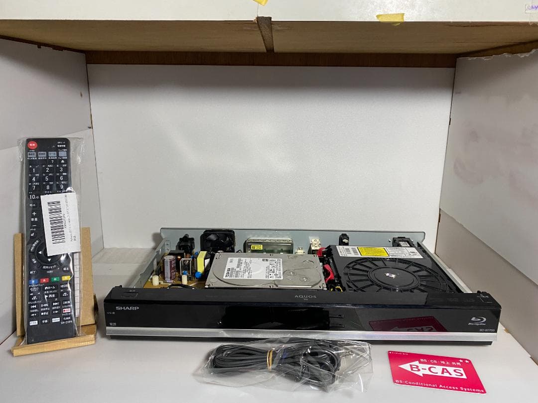 ♬　SHARP BD-W1700「 HDD:2TB容量アップ」　♬