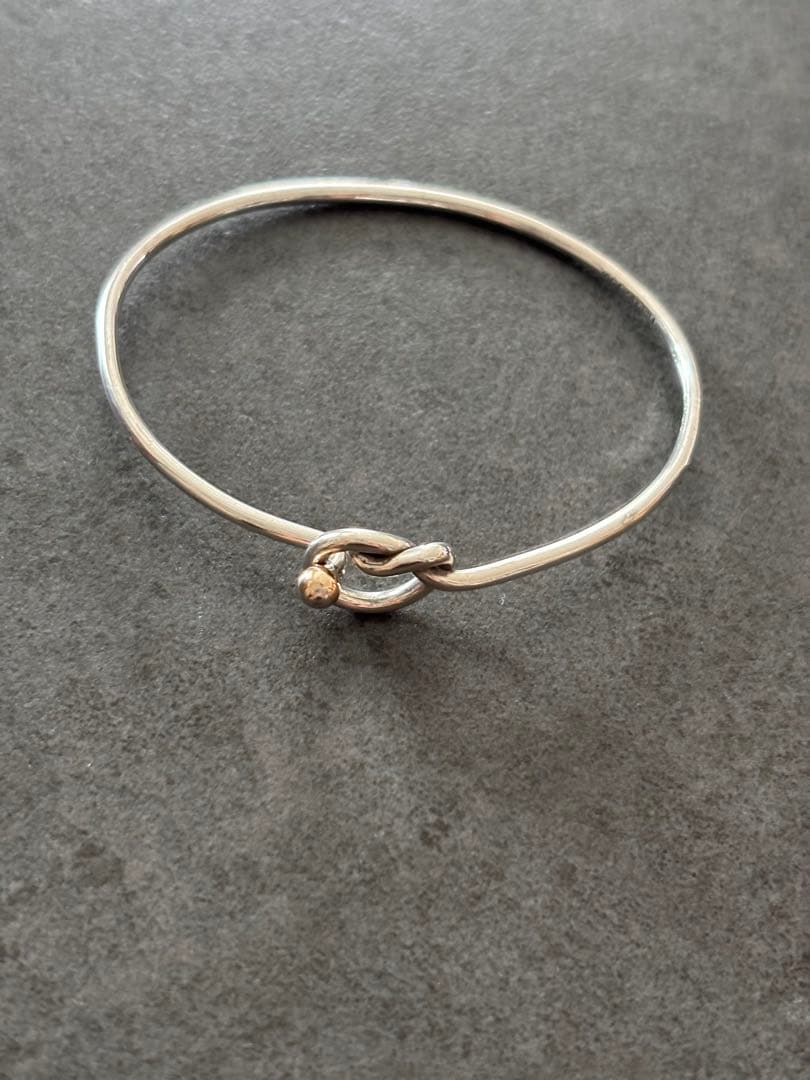 Tiffany&Co ティファニー ラブノット バングル ブレスレット