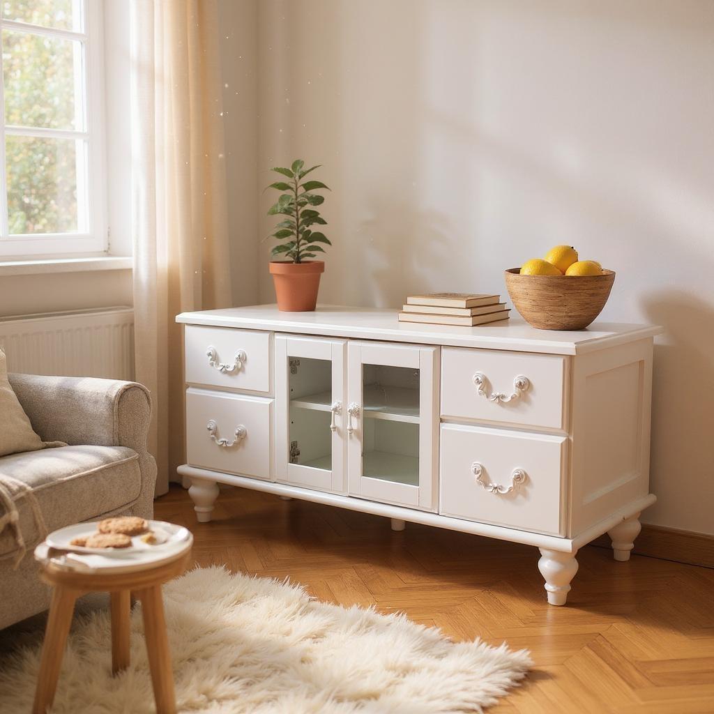 【新品】エレガント　アンティーク風 テレビボード フェミニン　アウトレット