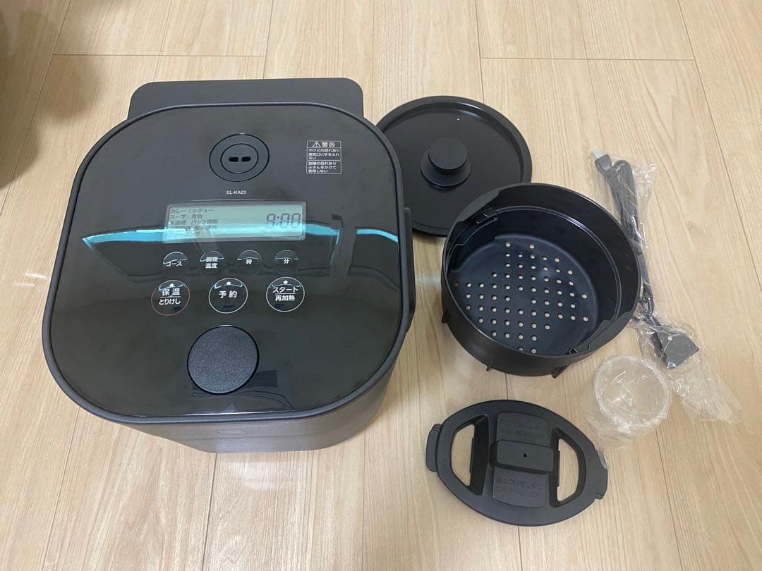 ワ*ン様 象印　STAN. 自動調理なべ　EL-jKA23 -BA