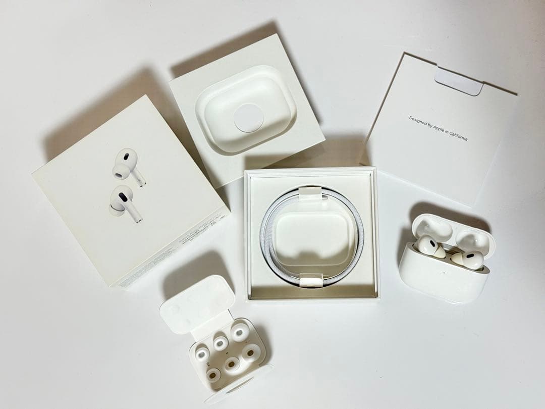 期間限定☆AppleAirPodsPro第2世代本体+付属品完備