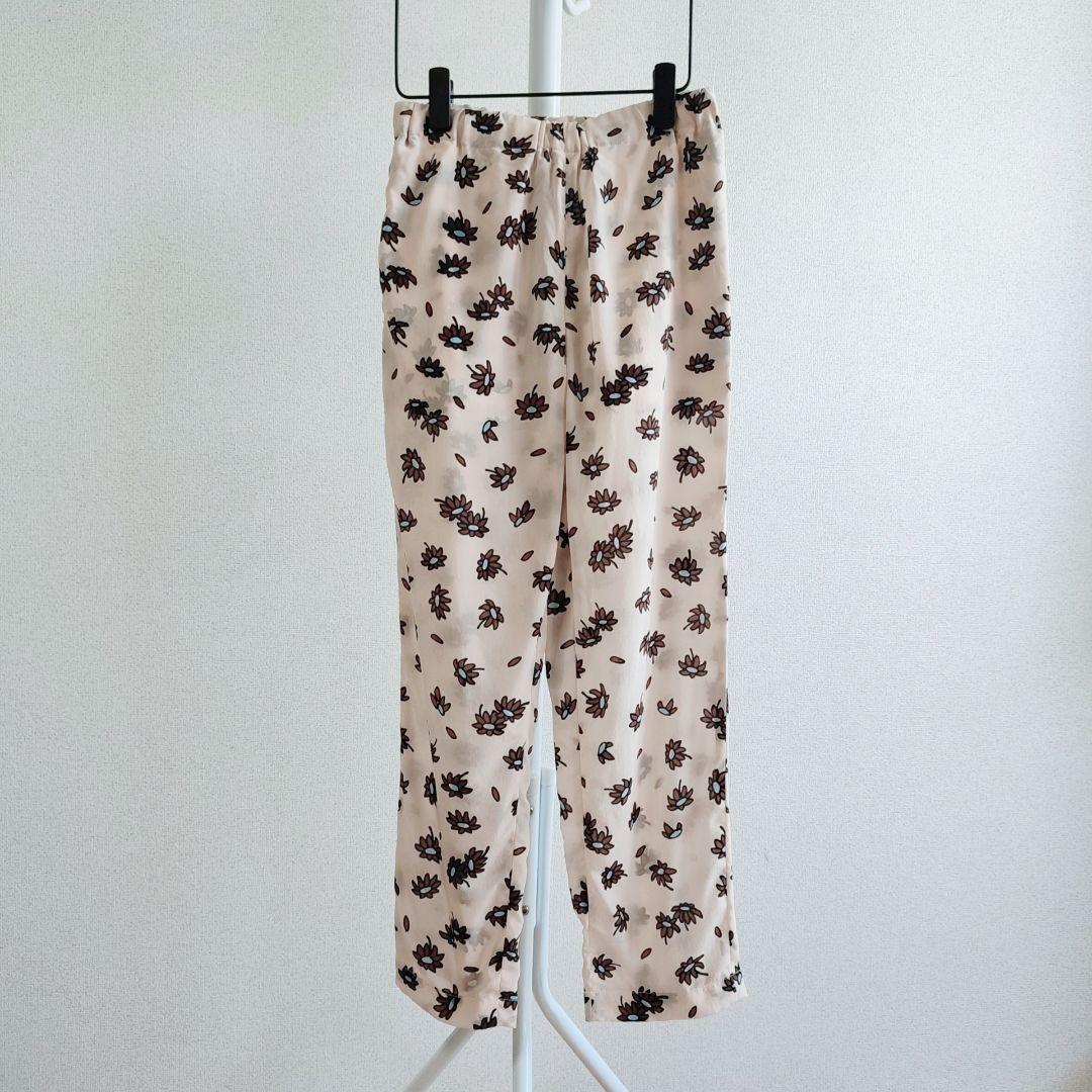 新品未使用　MARNI　FRANK NAVIN　シルク100％　花柄　パンツ