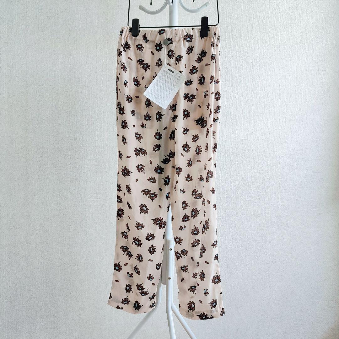 新品未使用　MARNI　FRANK NAVIN　シルク100％　花柄　パンツ