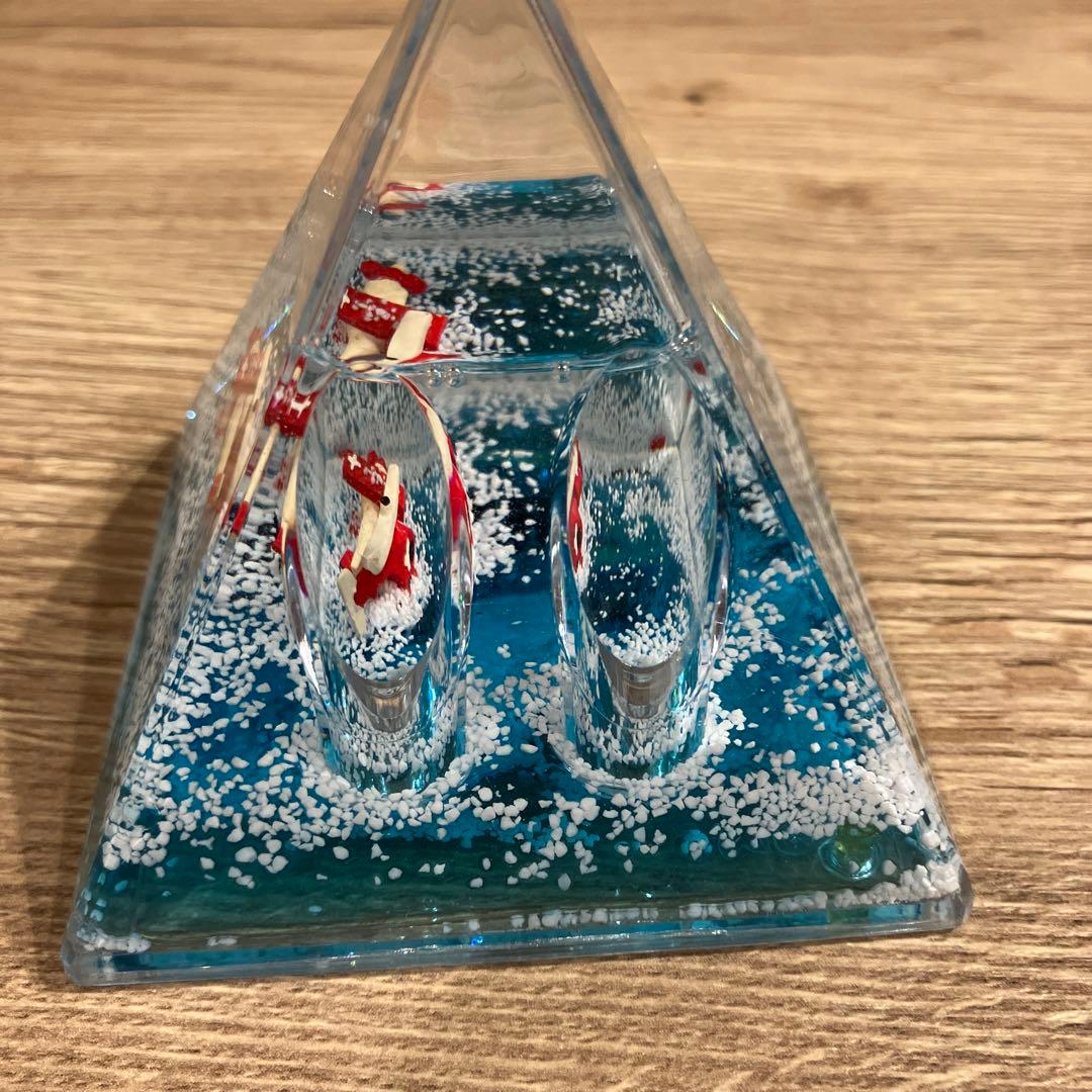 スイス ピラミッド型 スノードーム マッターホルン レア