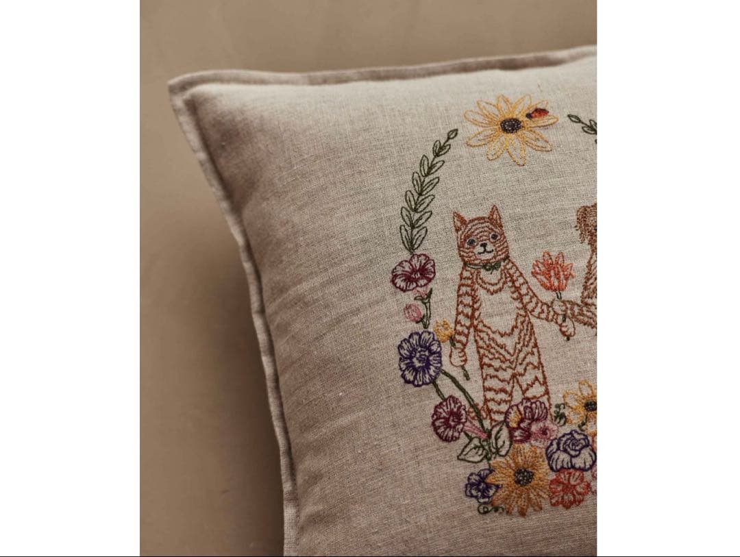 【新品】Coral&Tuskコーラルアンドタスク　クッションカバー 動物