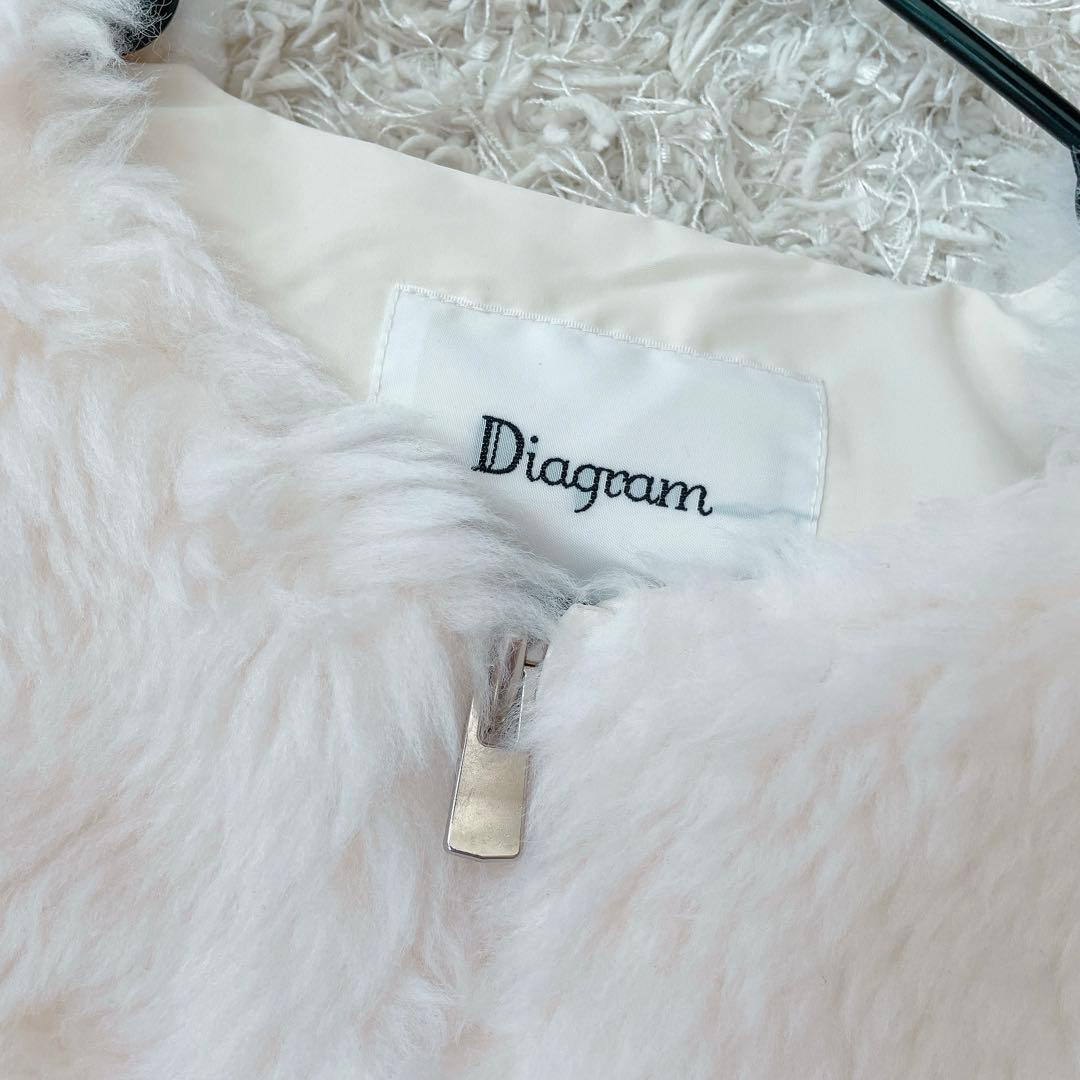 【未使用✨】グレースコンチネンタル　ウールボアコンビジレ　ダイアグラム