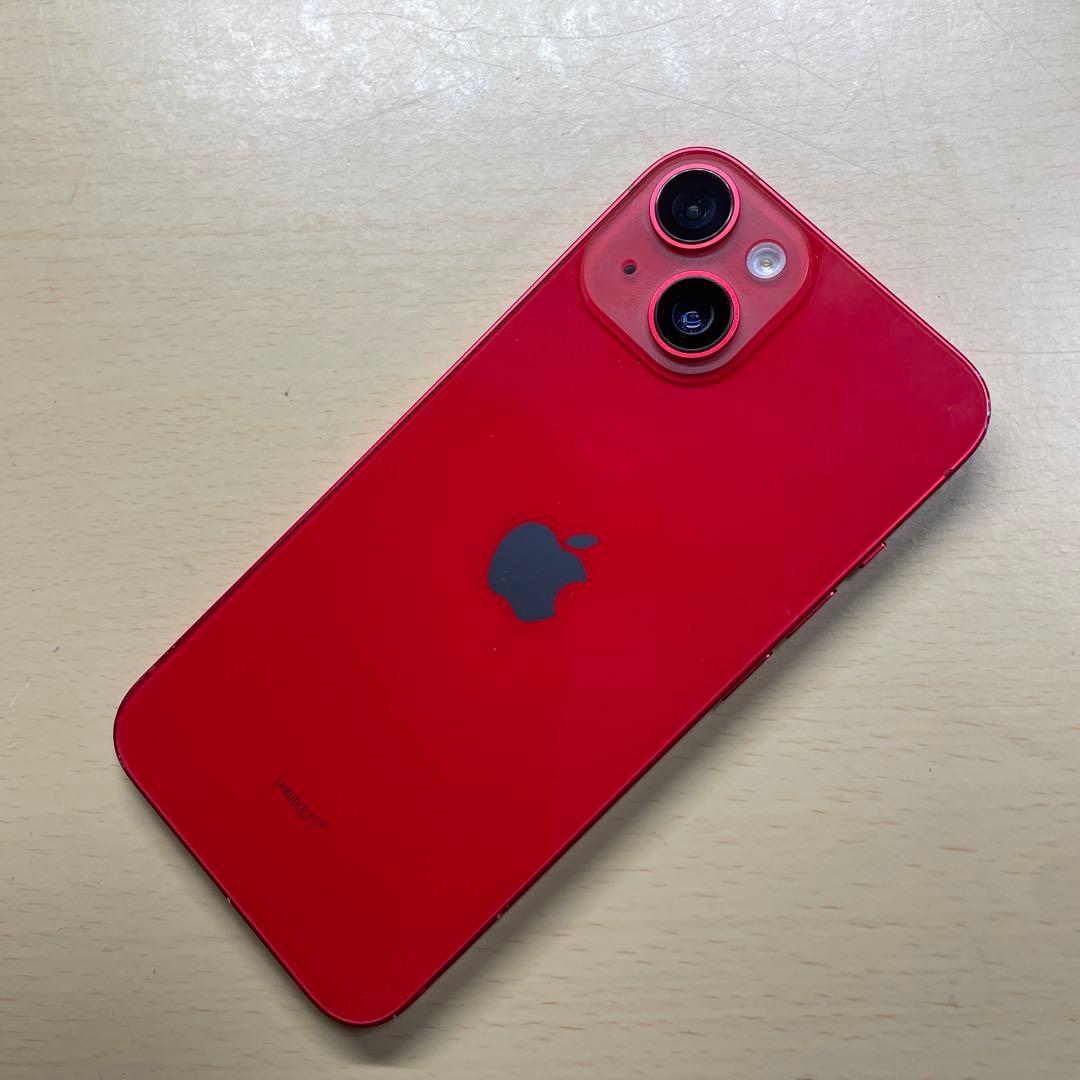 iPhone14 128GB SIMフリー　割れなし　バッテリー最大容量100%