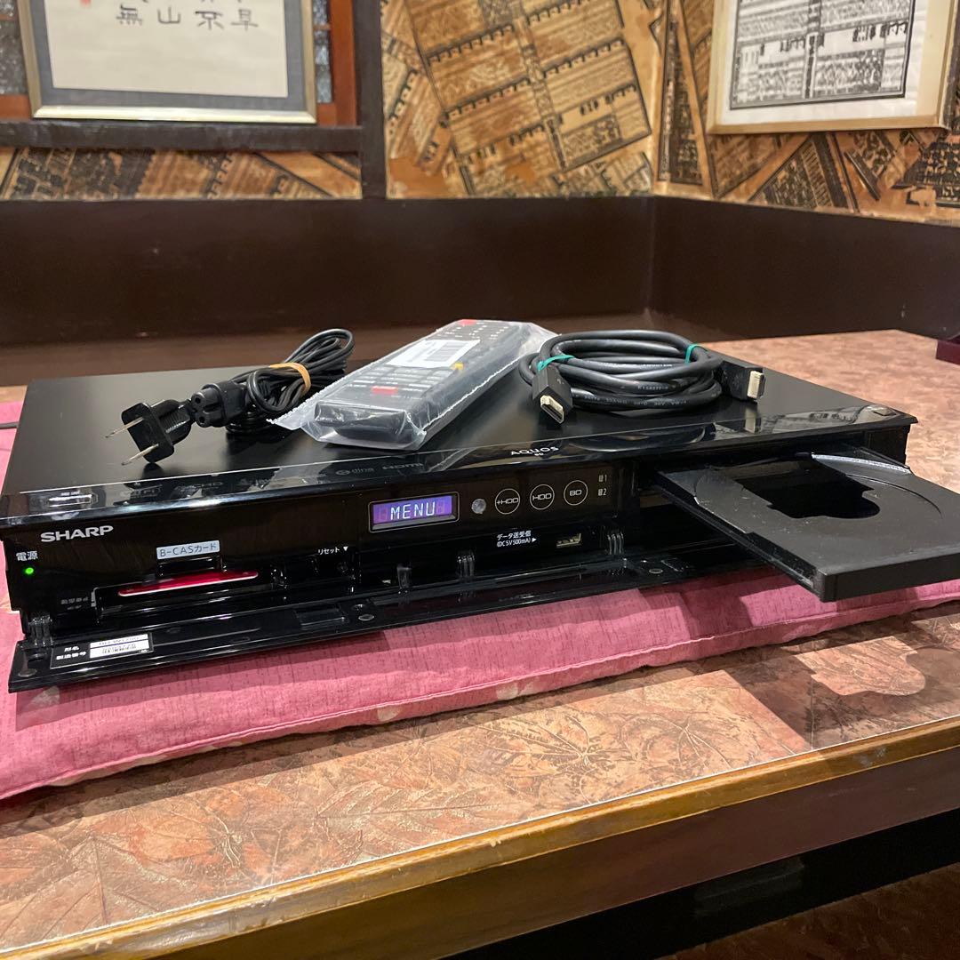 SHARP BD-W1700 12倍録 1TB 新品リモ等付フル装備 完動品！
