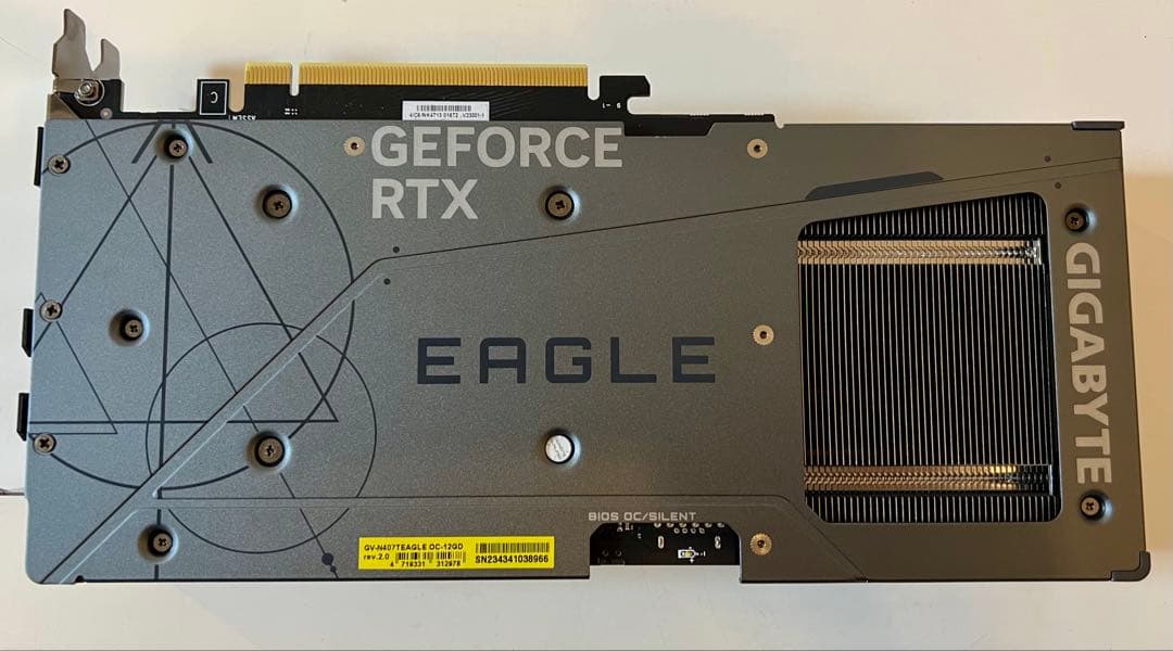 「こうじさん」専用 GIGABYTE GEFORCE RTX 4070Ti E~