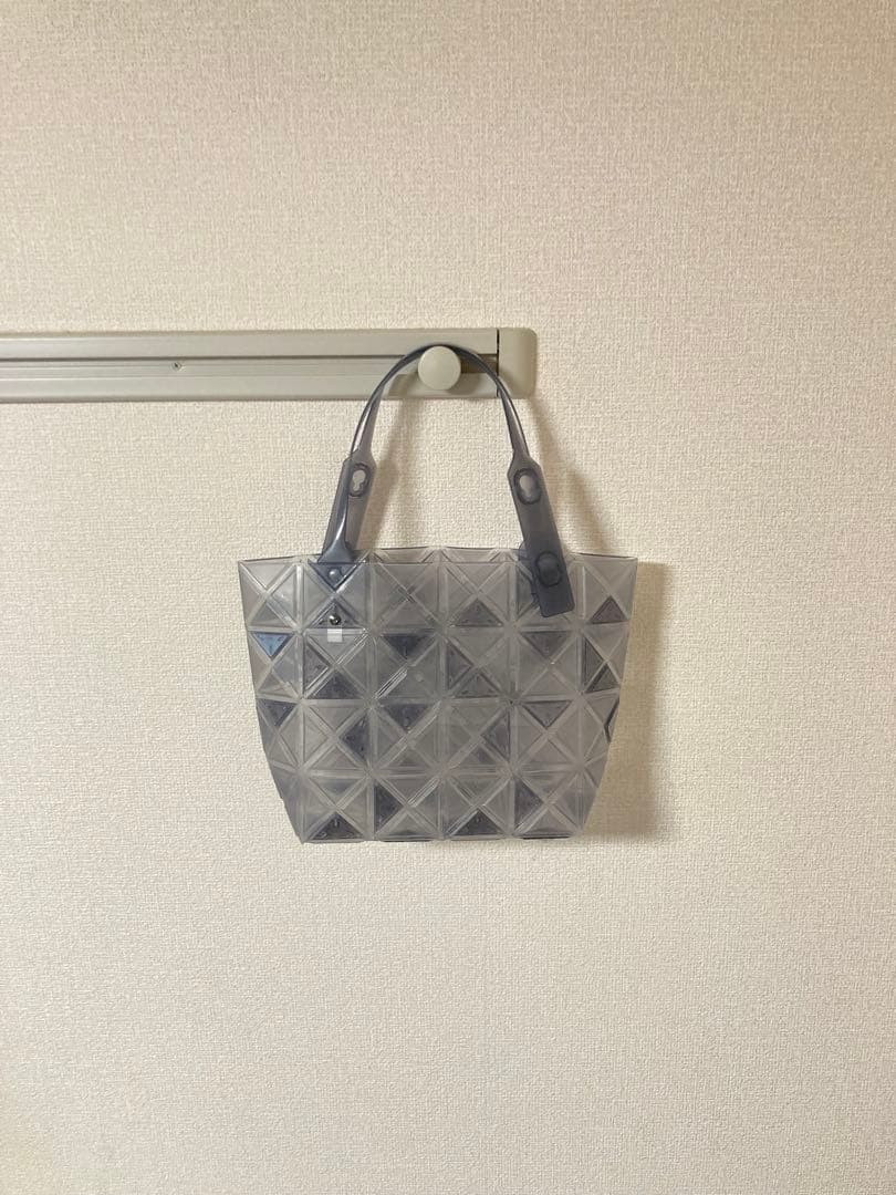 BAOBAO ISSEY MIYAKE DAZZLE トートバッグ クリアグレー