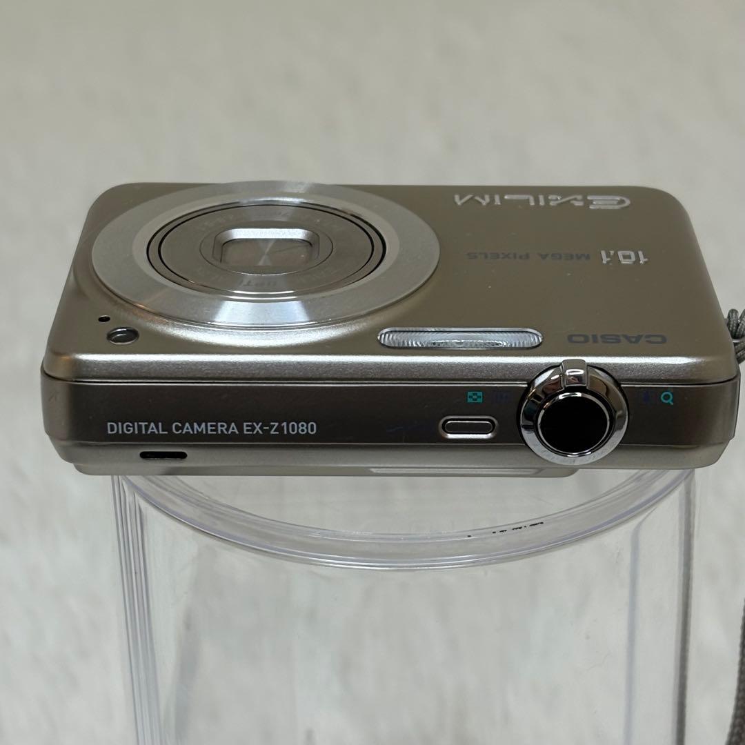 CASIO カメラ　EX-Z1080 充電器　ゴールド　コンデジ　動作品