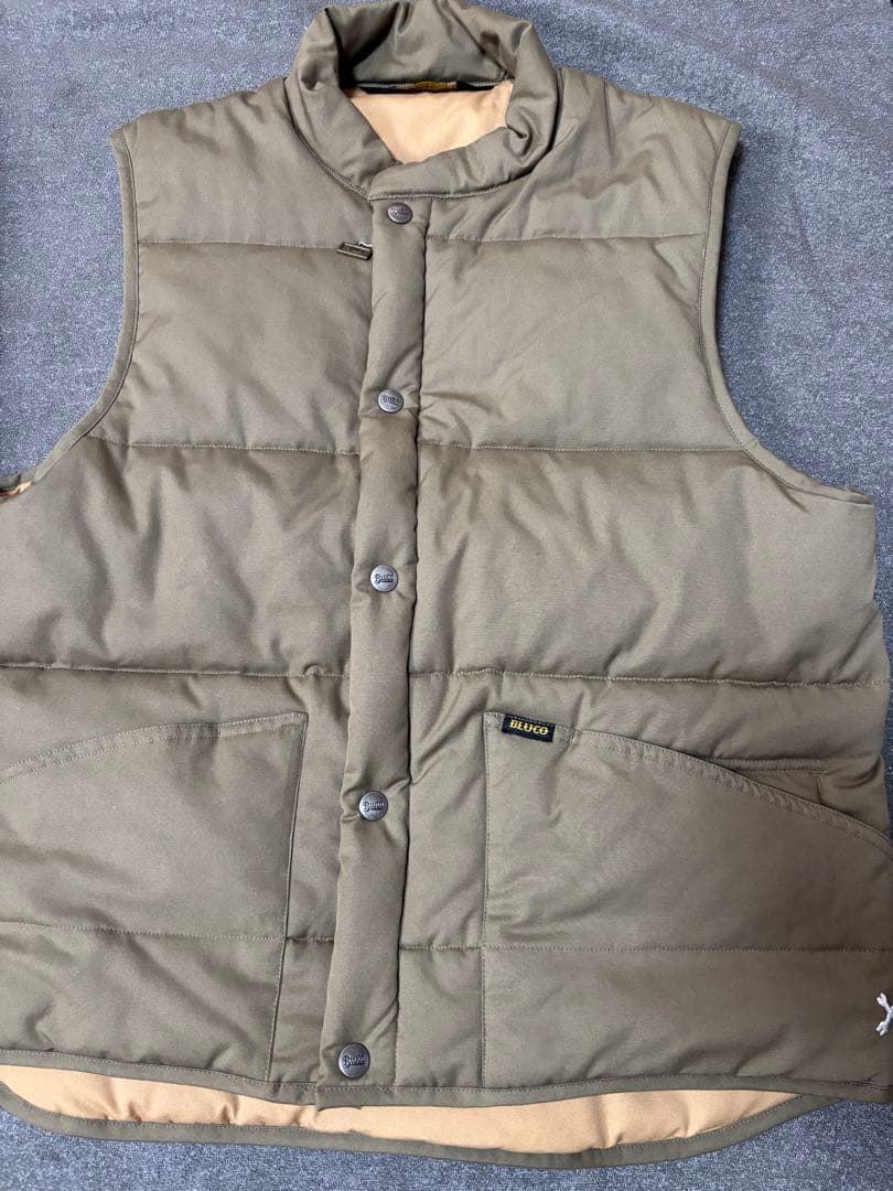 専用-値下げ Bluco workgarment ダウンベスト L