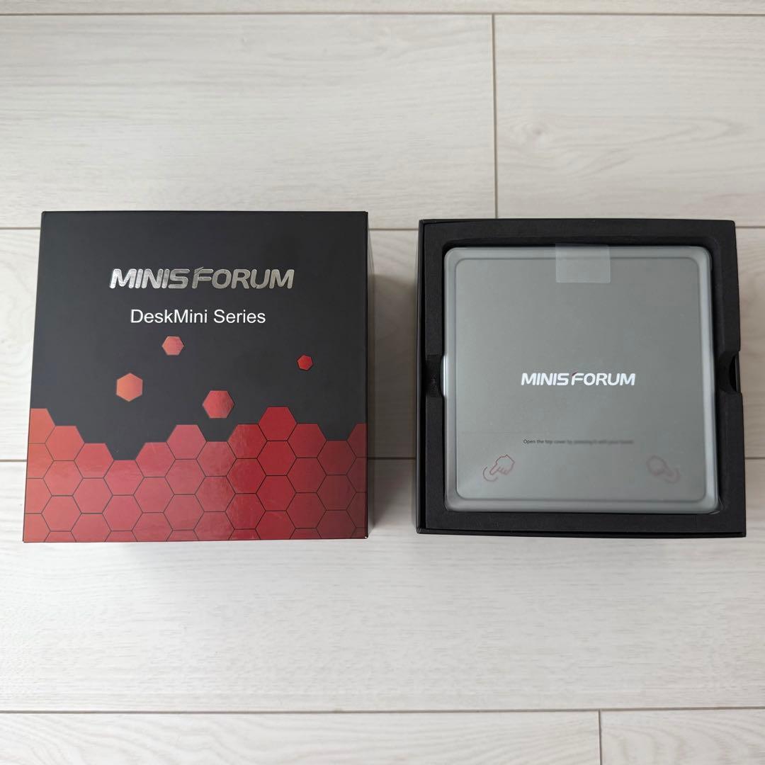 MINISFORUM ミニPC UM350 16GB, 256GB