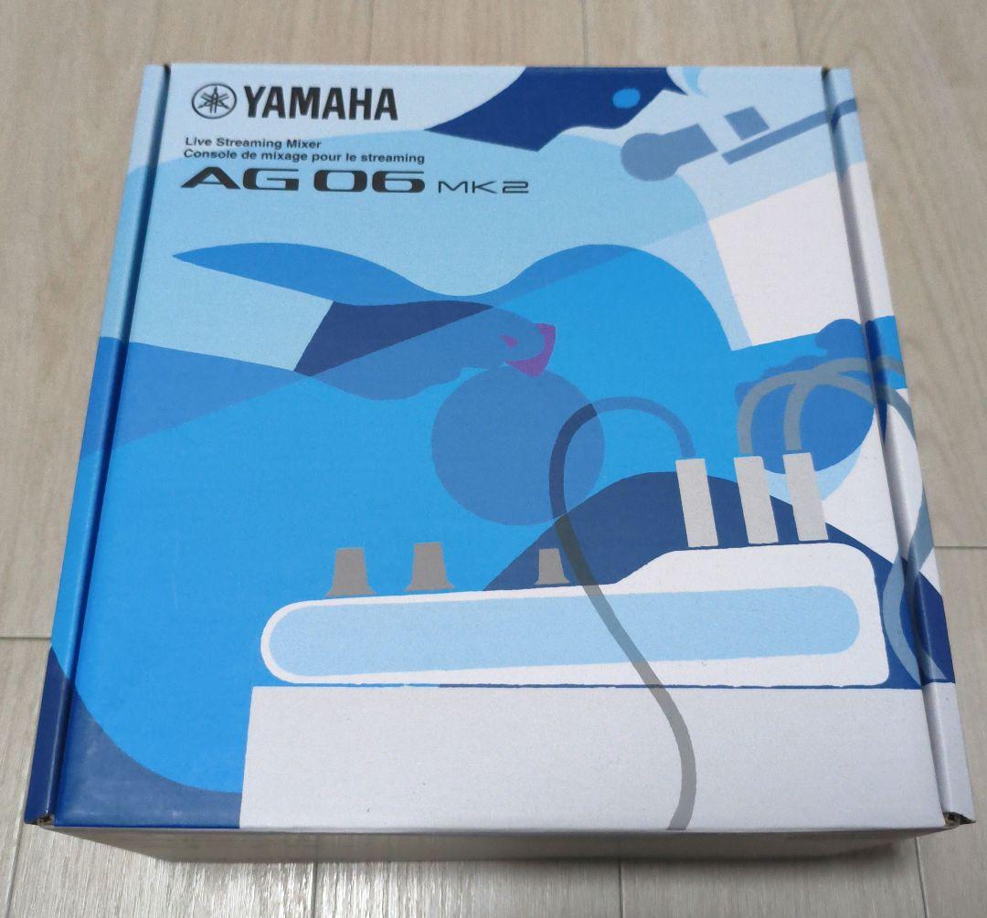 YAMAHA AG06 MK2(フットペダル付)／オーディオインターフェイス