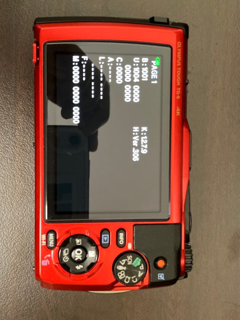 OLYMPUS Tough TG-6 レッド