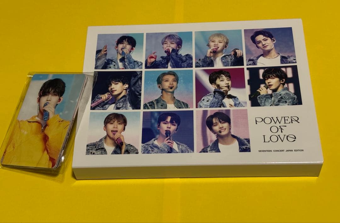 【Blu-ray】SEVENTEEN POWER OF LOVE トレカ付