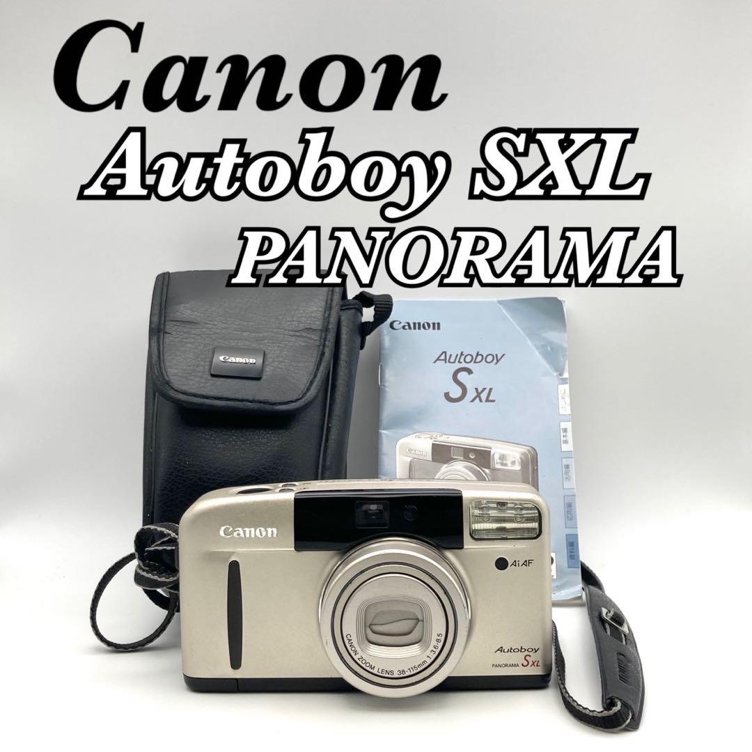 【完動品 美品】Canon Autoboy SXL 取扱説明書 ケース付き