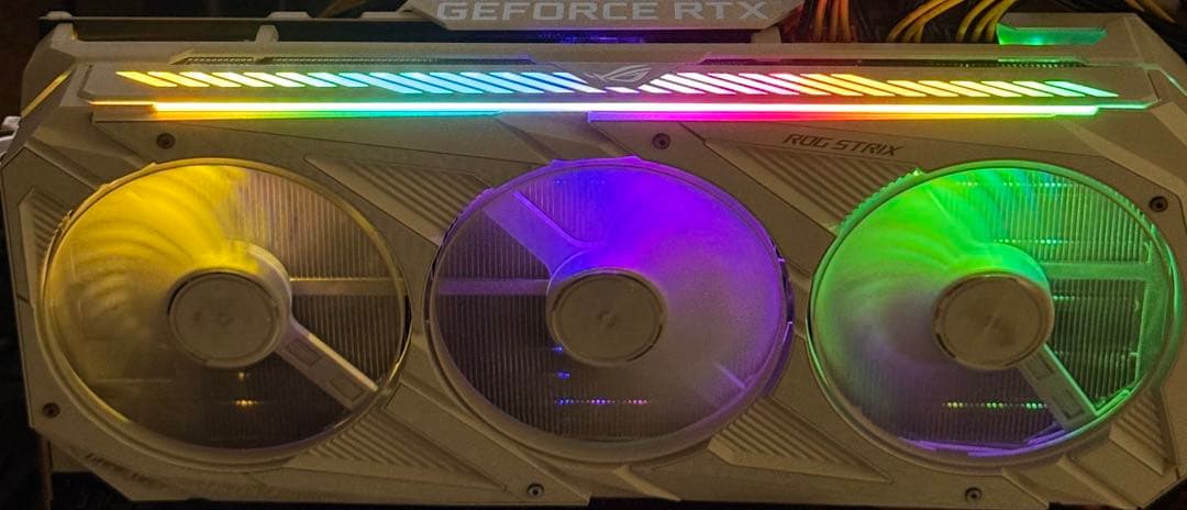 ASUS ROG STRIX RTX 3080 OC ホワイトエディション