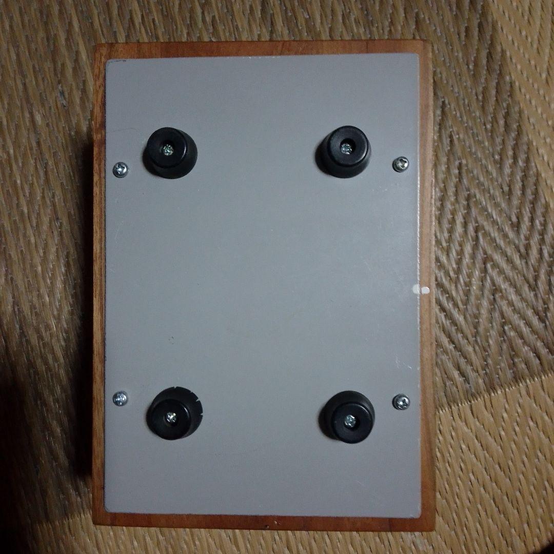 真空管アンプ 2つのコンデンサー付き